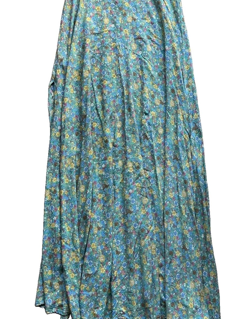 Natural Life Maxi Skirt Side-Slit Floral Size S Boho Cottagecore Fairy Festival - Picture 7 of 12